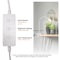 Newhouse Lighting - Indoor Olivia LED Clamp Light Desk Lamp with Flexible Gooseneck, 3 Brightness Levels & 3 Color Modes, White NHCLP-OL-WH - alternate 8